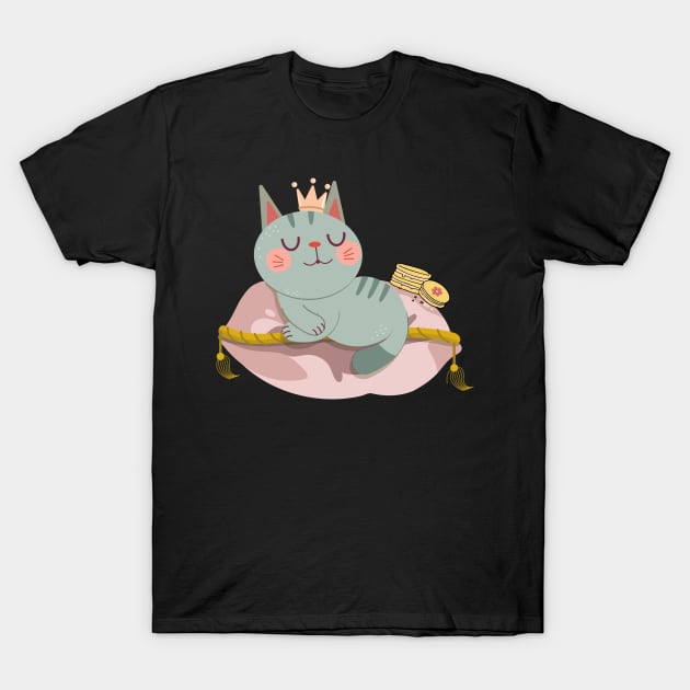 Kitty Biscuits T-Shirt by JaunzemsR